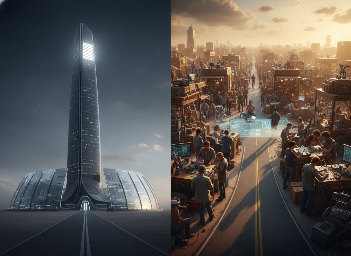 Open vs Closed AI: The Meta, Google & Microsoft War for the Future